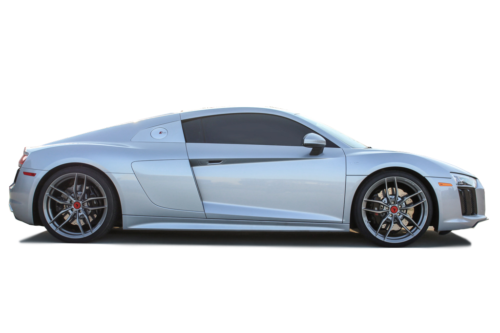 An incredible side shot photo of a car that you should buy.