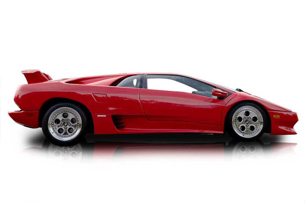 An incredible side shot photo of a car that you should buy.