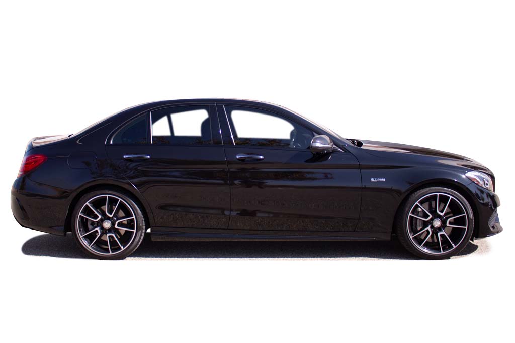 An incredible side shot photo of a car that you should buy.