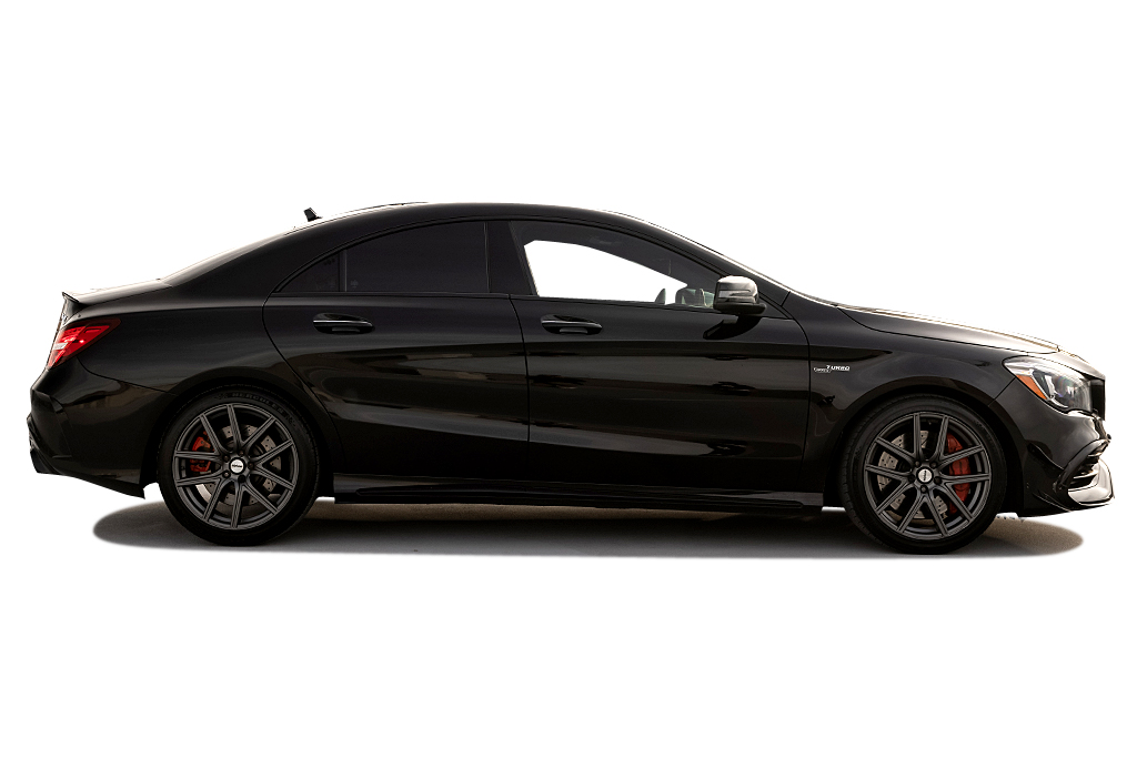 An incredible side shot photo of a car that you should buy.