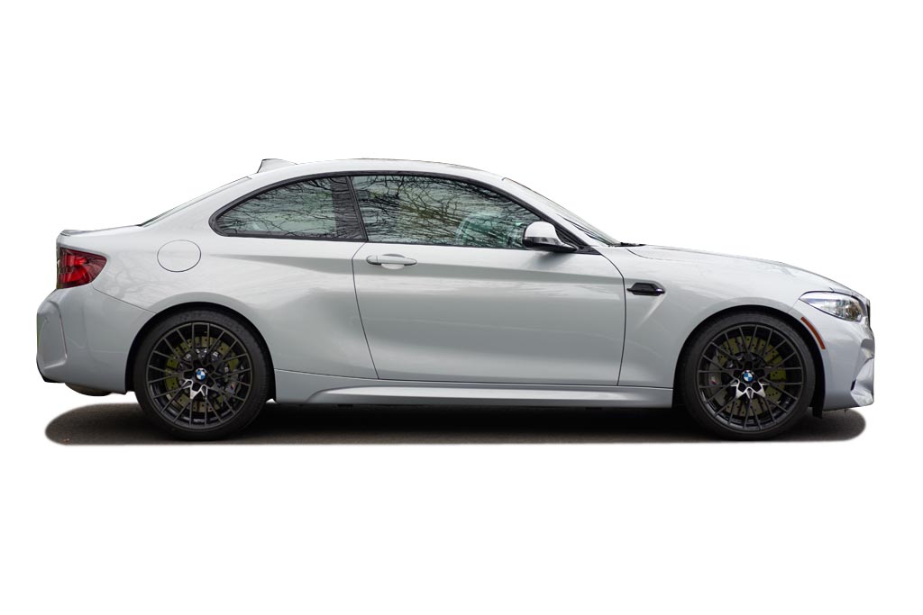 An incredible side shot photo of a car that you should buy.