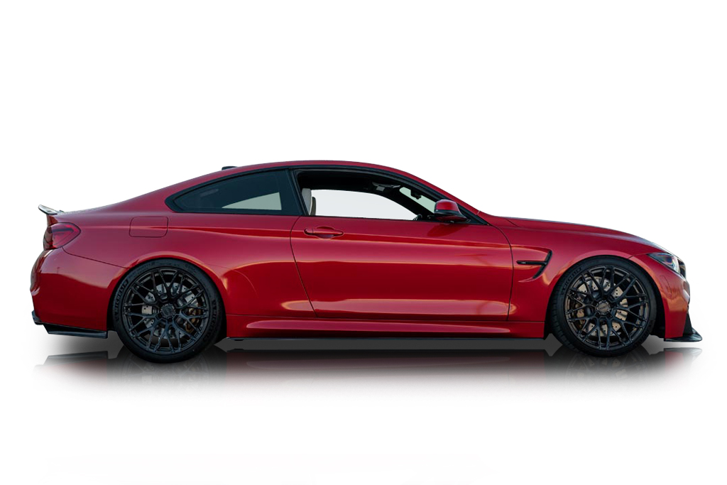An incredible side shot photo of a car that you should buy.