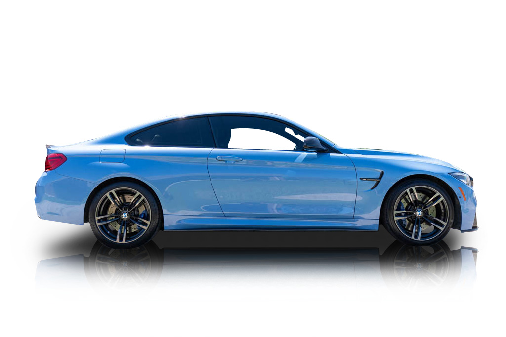 An incredible side shot photo of a car that you should buy.