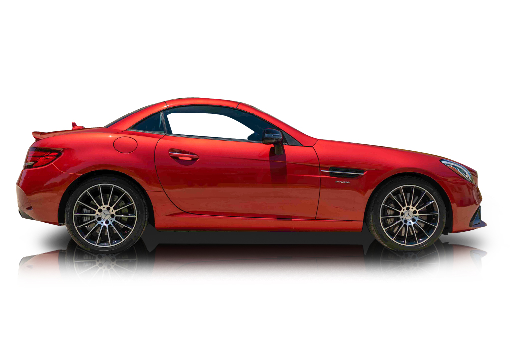 An incredible side shot photo of a car that you should buy.