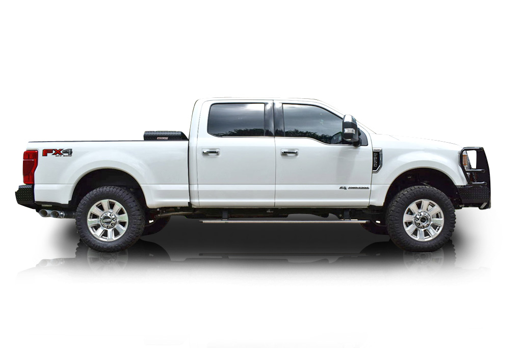 An incredible side shot photo of a Ford F-250 previously listed on Exotic Car Trader