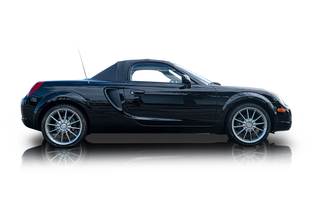 An incredible side shot photo of a car that you should buy.