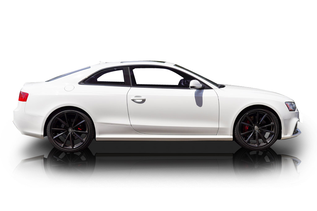 An incredible side shot photo of a car that you should buy.