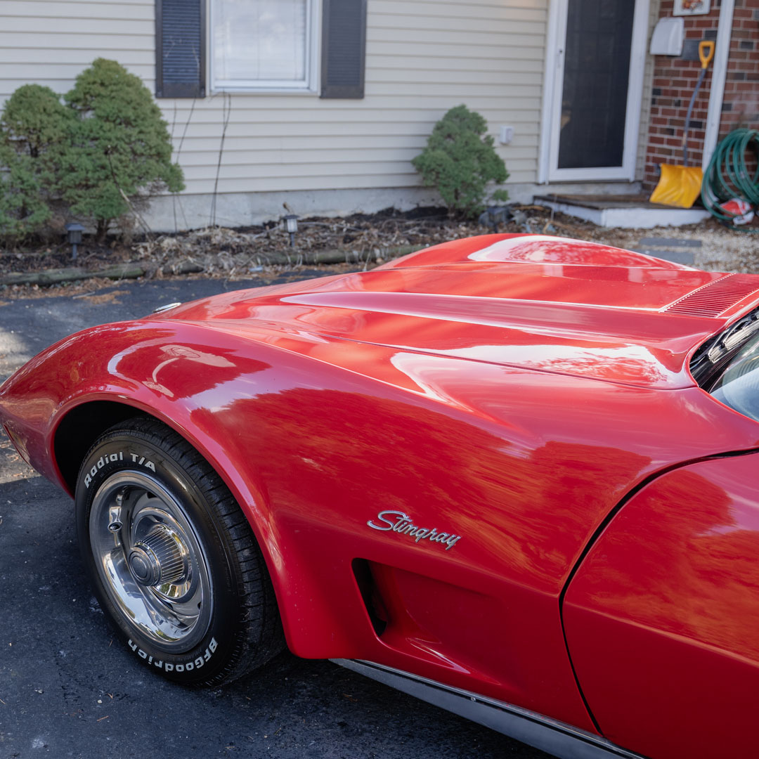 1973 Chevrolet Corvette - Engine Photo