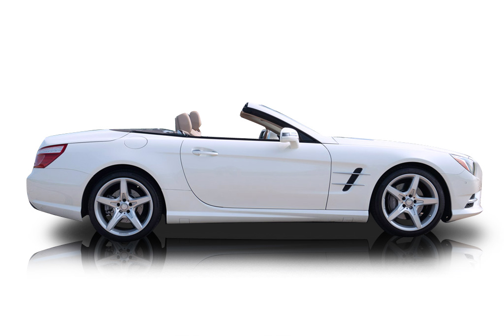 An incredible side shot photo of a car that you should buy.