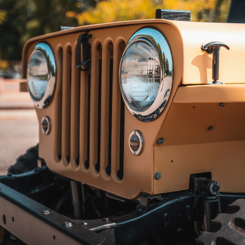 1948 Willys CJ-2A - Engine Photo
