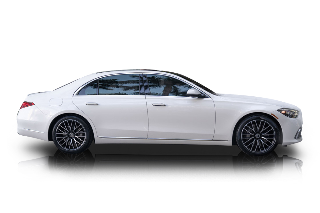 An incredible side shot photo of a Mercedes-benz S-Class previously listed on Exotic Car Trader