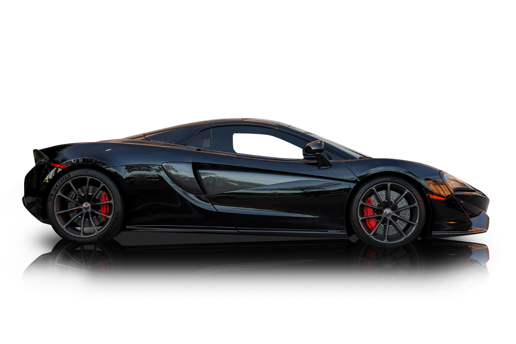 An incredible side shot photo of a McLaren 570S previously listed on Exotic Car Trader