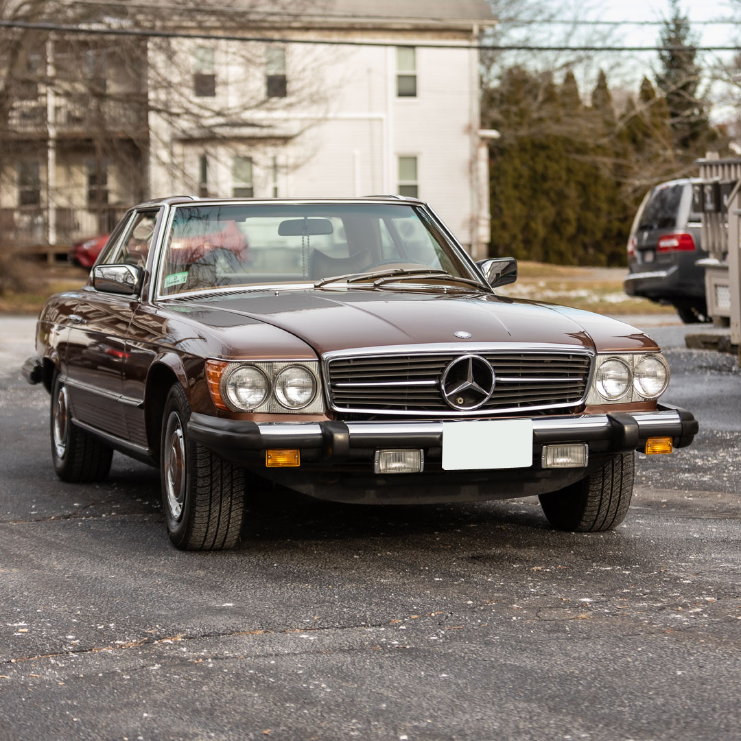 1977 Mercedes 450SL - Engine Photo