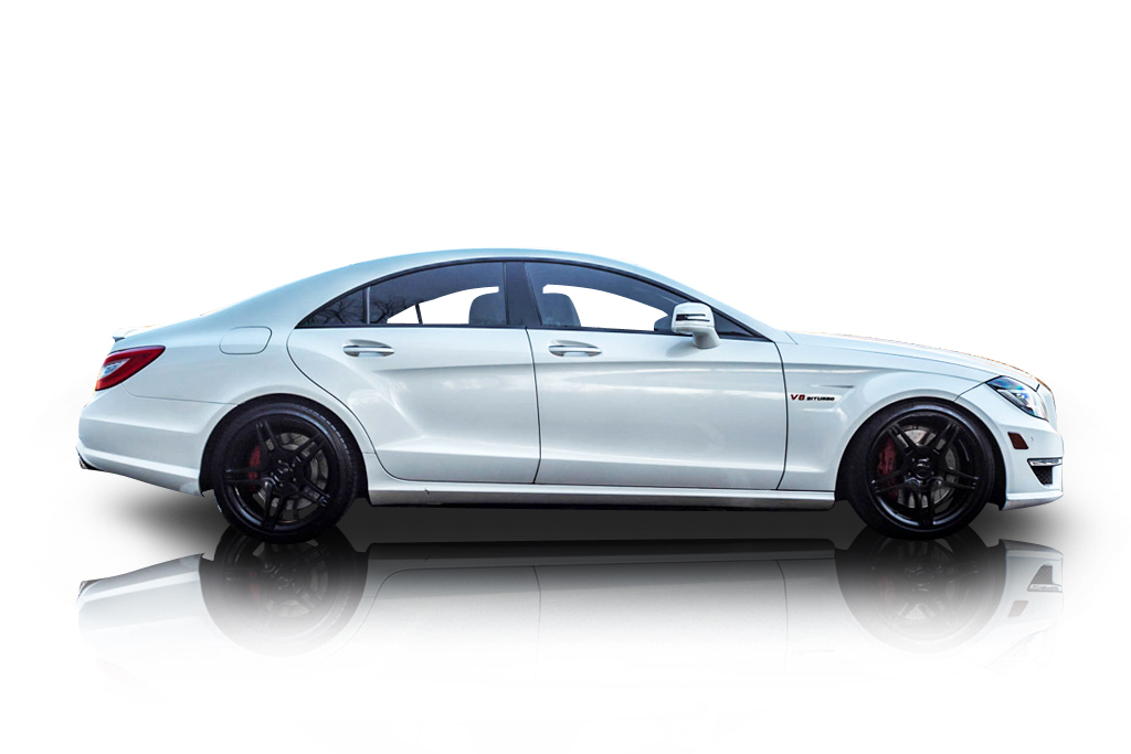 An incredible side shot photo of a car that you should buy.