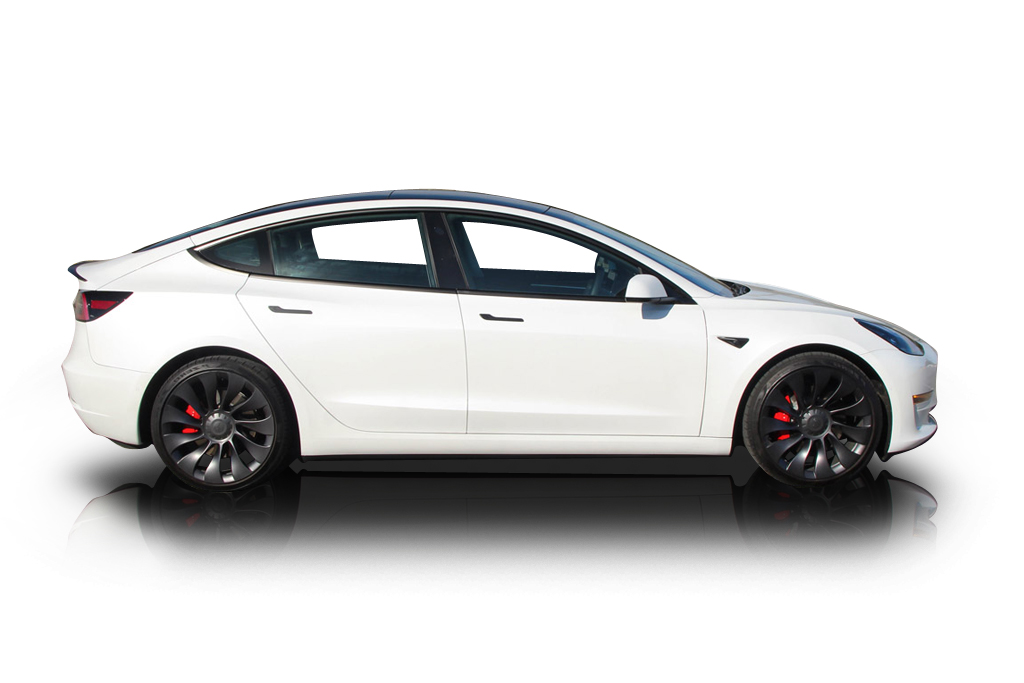 An incredible side shot photo of a car that you should buy.