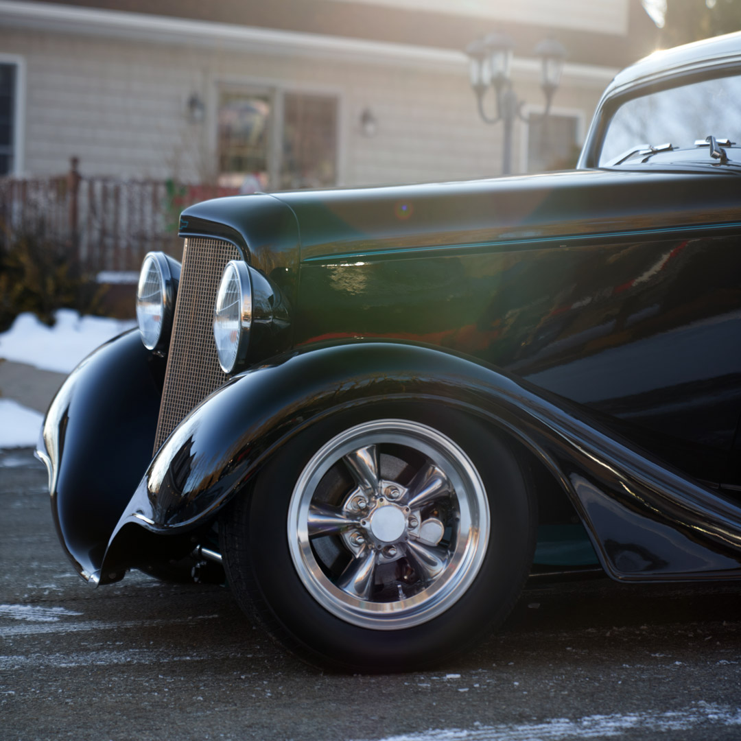 1934 Chevrolet Sedan Delivery - Engine Photo