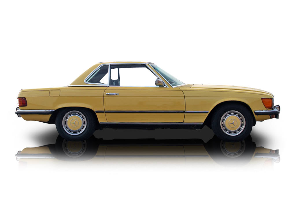 An incredible side shot photo of aMercedes-Benz 450SL that you should buy.