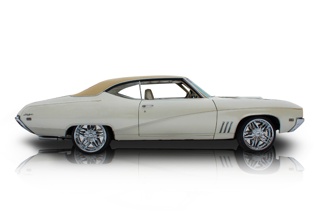 An incredible side shot photo of a car that you should buy.