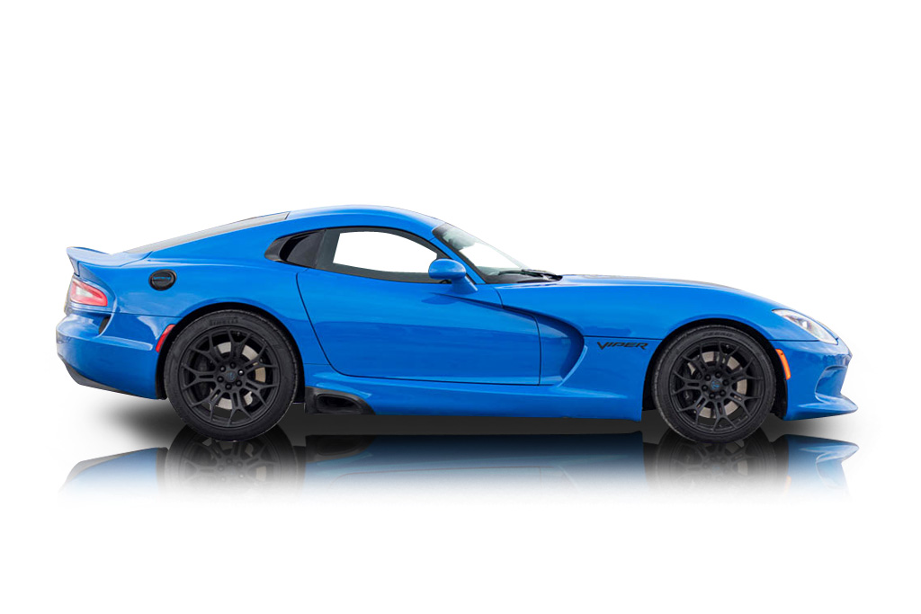 An incredible side shot photo of aDodge Viper that you should buy.
