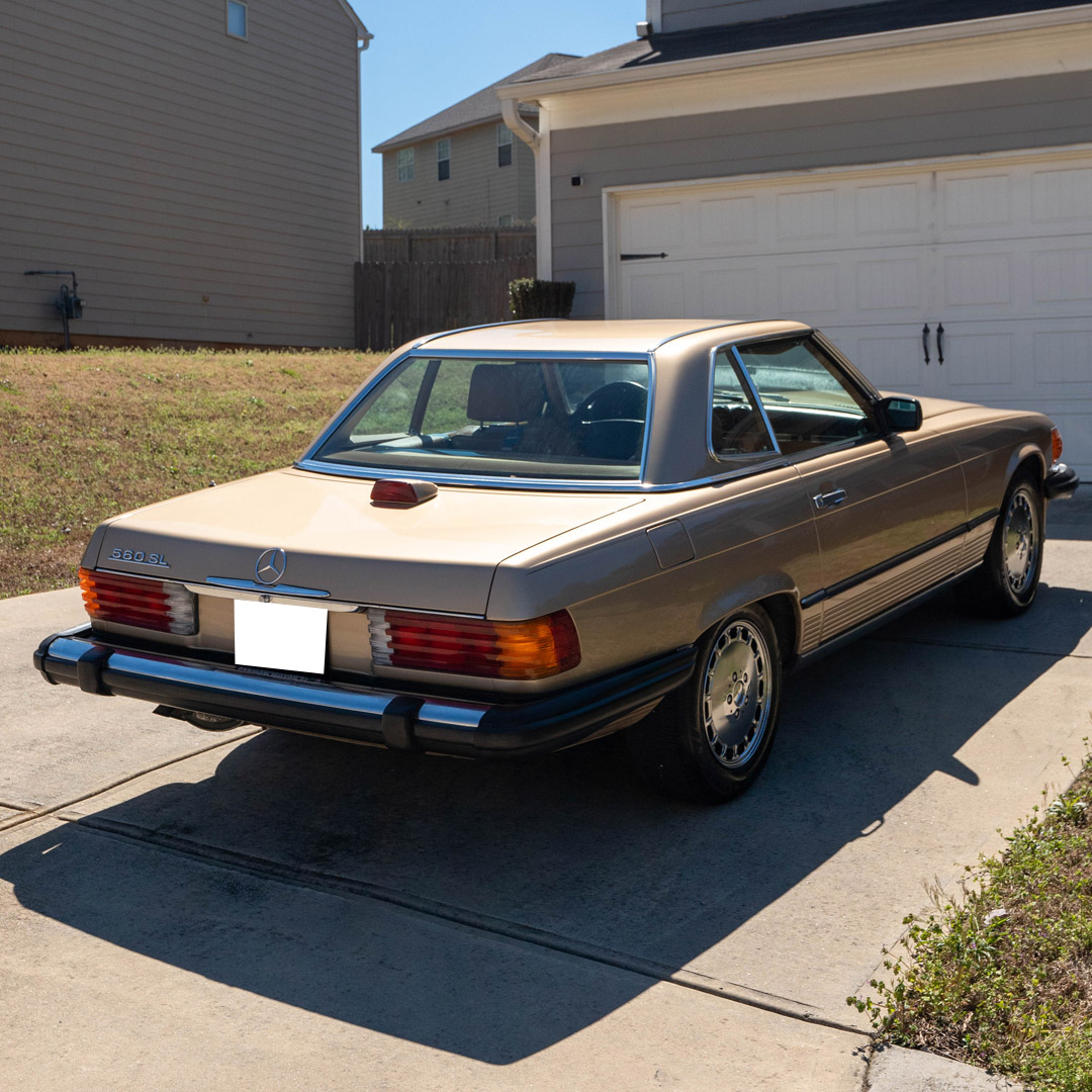 1986 Mercedes-Benz 560SL - Interior Photo