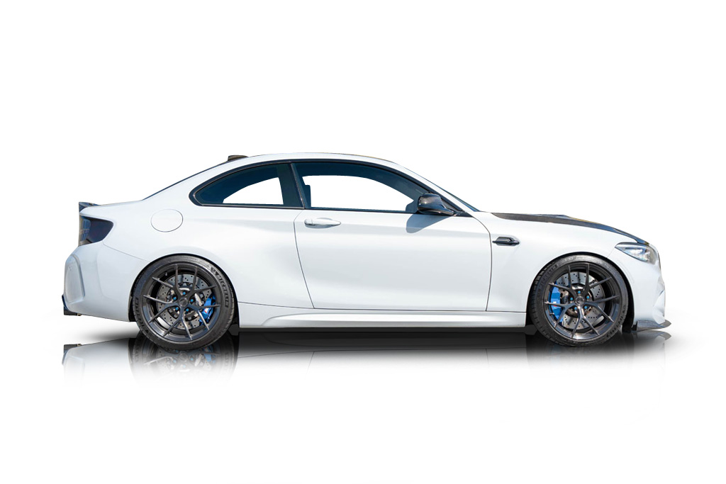 An incredible side shot photo of a car that you should buy.