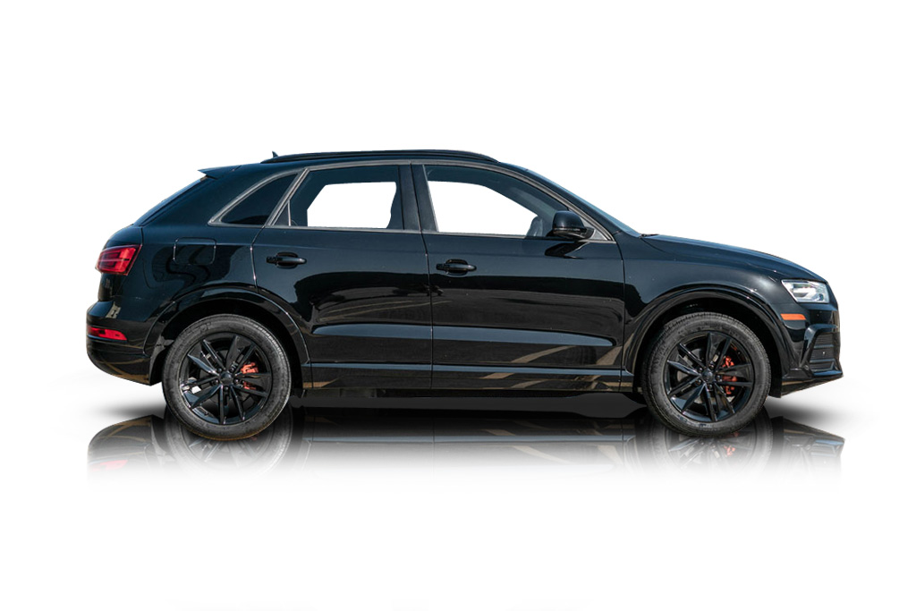 An incredible side shot photo of a car that you should buy.