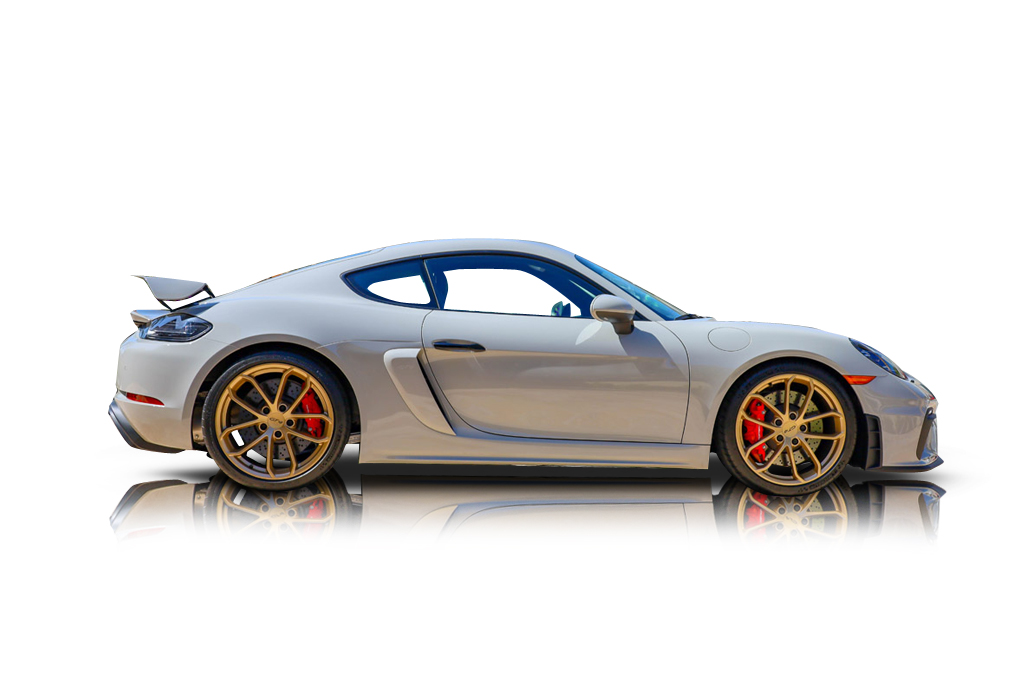 An incredible side shot photo of a Porsche 718 previously listed on Exotic Car Trader