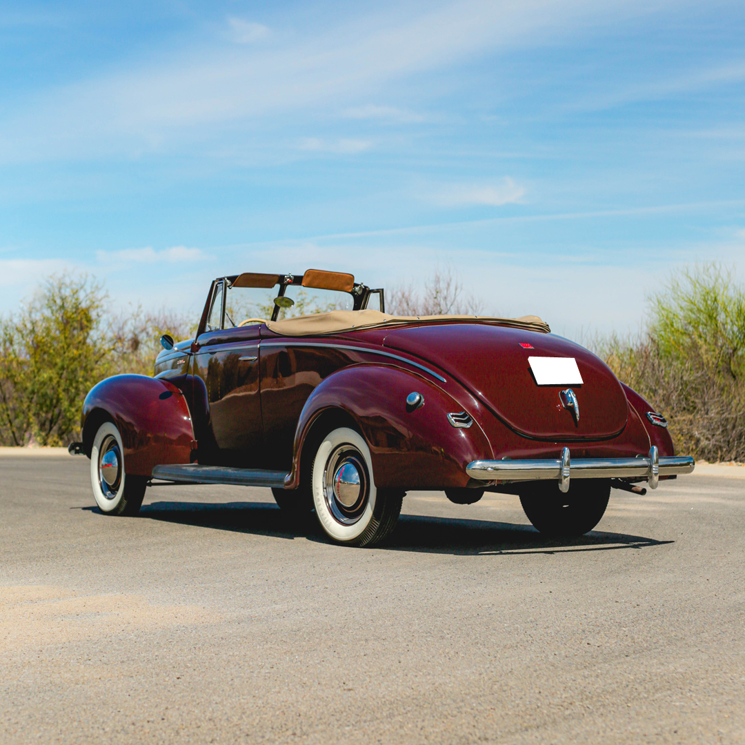 1940 Ford Deluxe Convertible - Interior Photo