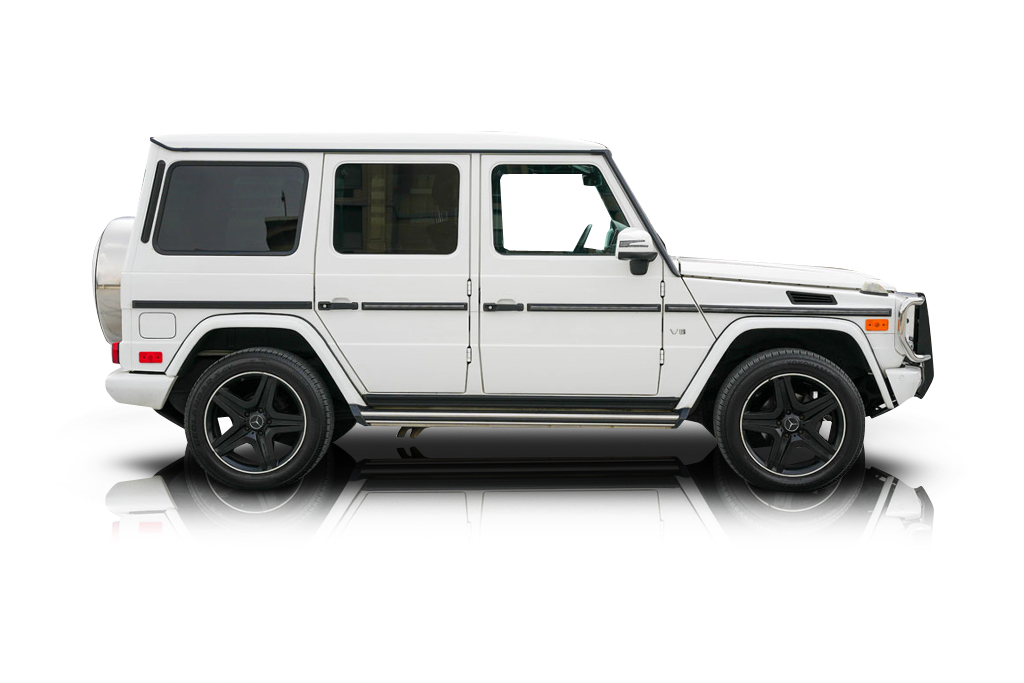 An incredible side shot photo of aMercedes-Benz G550 that you should buy.