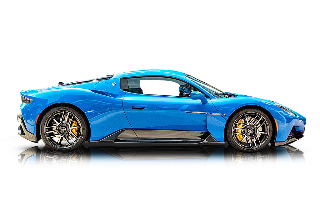 An incredible side shot photo of a car that you should buy.