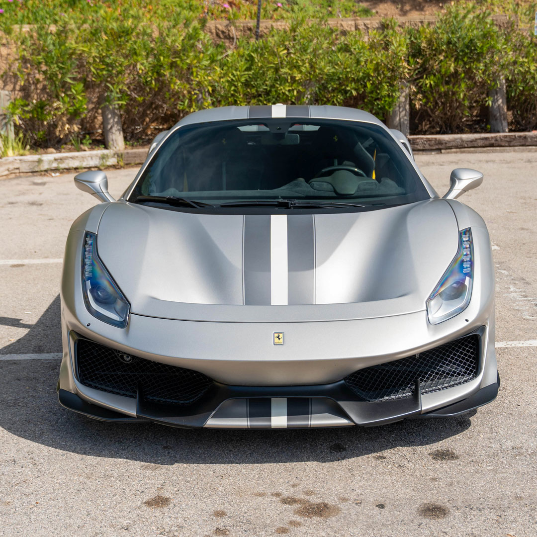 2020 Ferrari 488 Pista - Engine Photo
