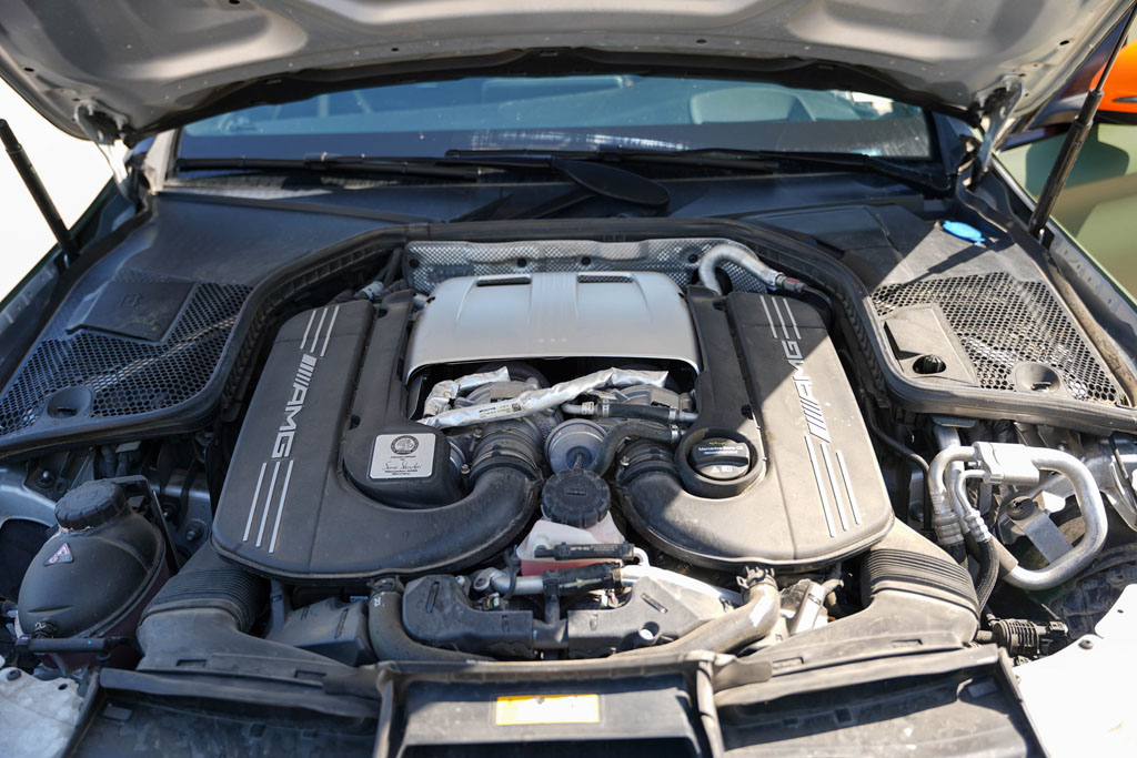 2019 Mercedes-benz C63 S - Engine Photo