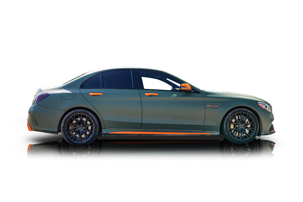 An incredible side shot photo of a car that you should buy.