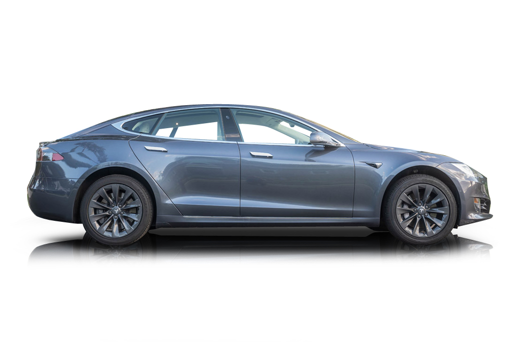 An incredible side shot photo of a car that you should buy.
