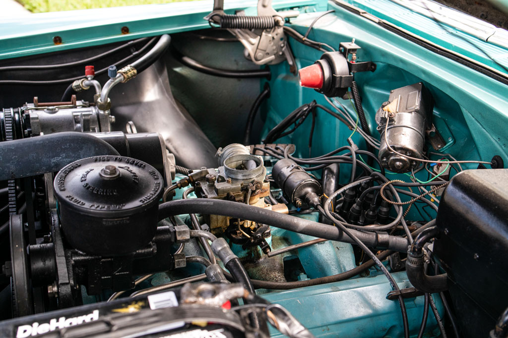 1955 Pontiac Star Chief  - Engine Photo