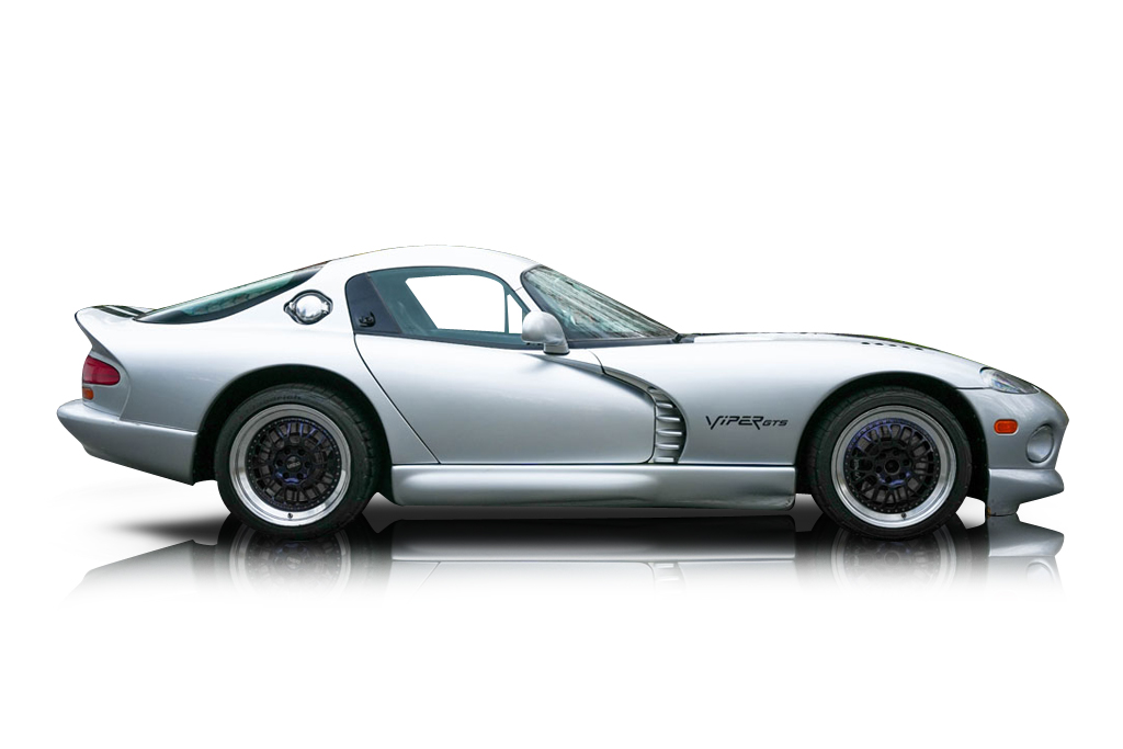 An incredible side shot photo of a Dodge Viper that you should buy.
