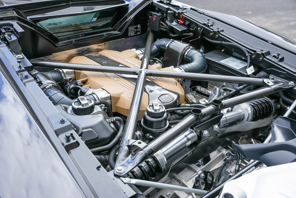 2021 Lamborghini Aventador - Engine Photo