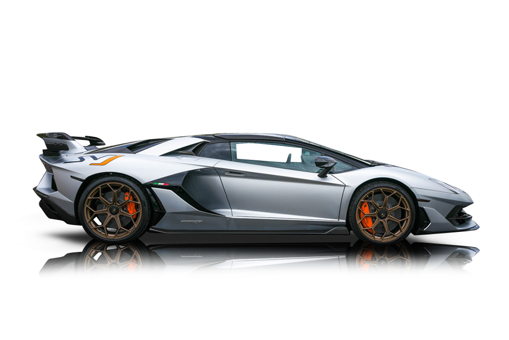 An incredible side shot photo of a Lamborghini Aventador previously listed on Exotic Car Trader