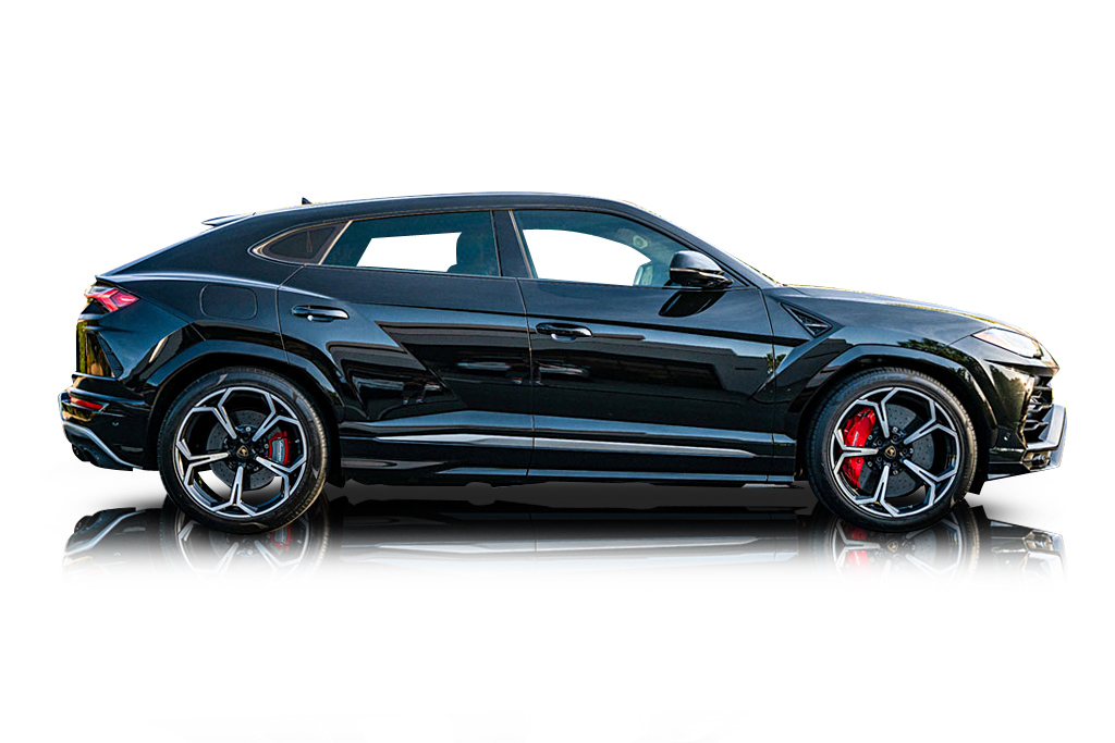 An incredible side shot photo of a Lamborghini Urus previously listed on Exotic Car Trader