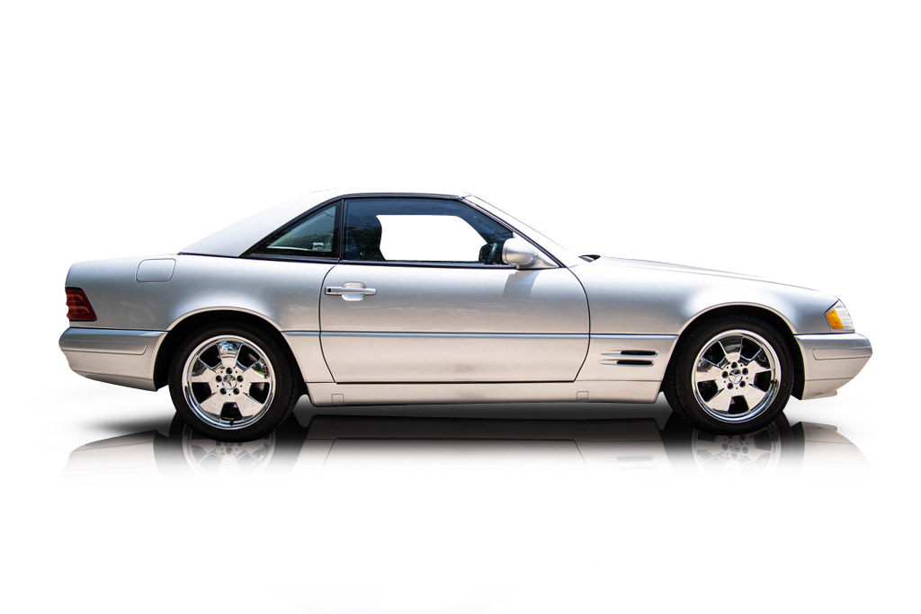An incredible side shot photo of a car that you should buy.