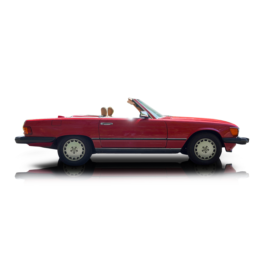 1987 Mercedes-benz 560SL - Passenger side