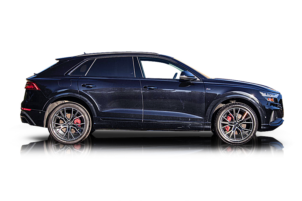 An incredible side shot photo of a car that you should buy.