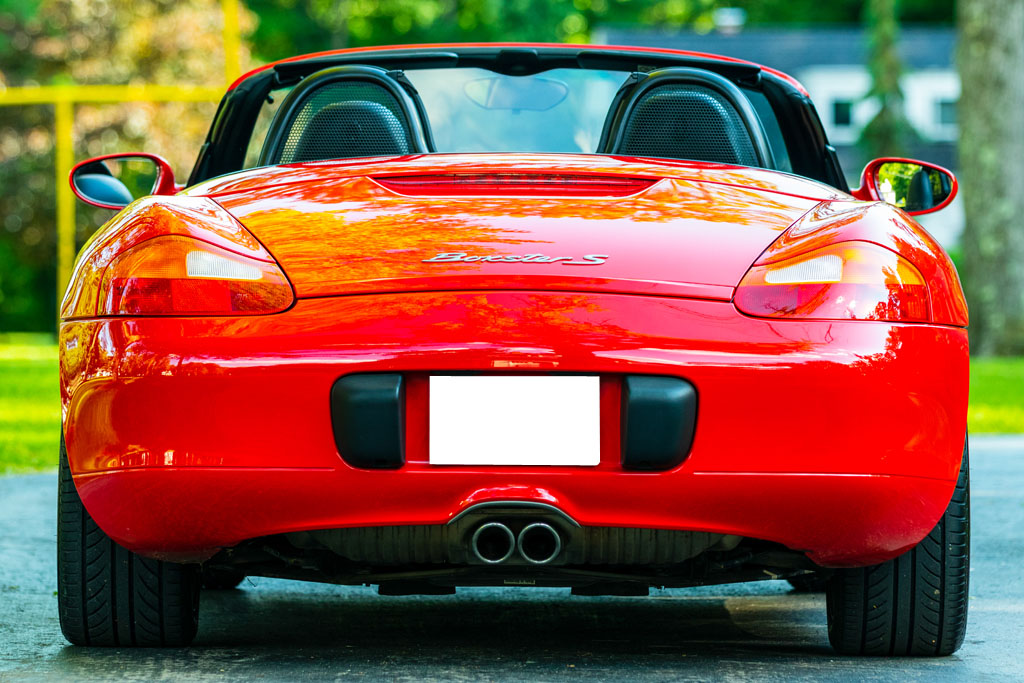 2000 Porsche Boxster S - Engine Photo