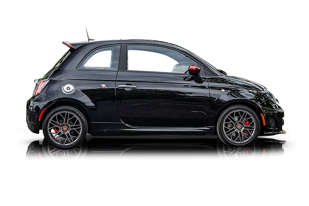 An incredible side shot photo of a car that you should buy.