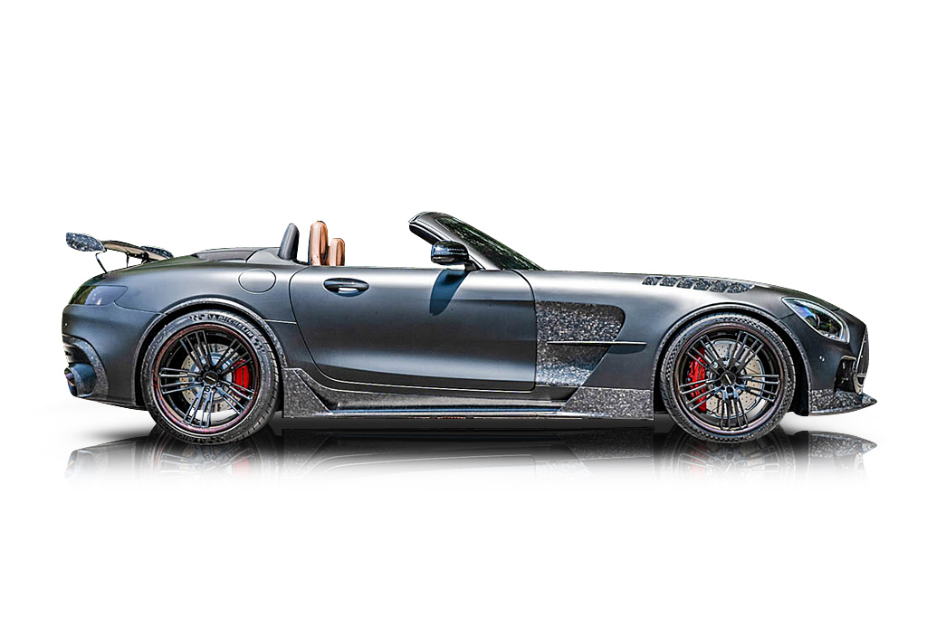 An incredible side shot photo of aMercedes-Benz AMG GT that you should buy.