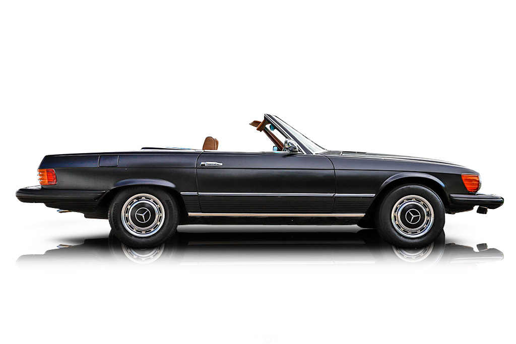 An incredible side shot photo of aMercedes-Benz 450SL that you should buy.