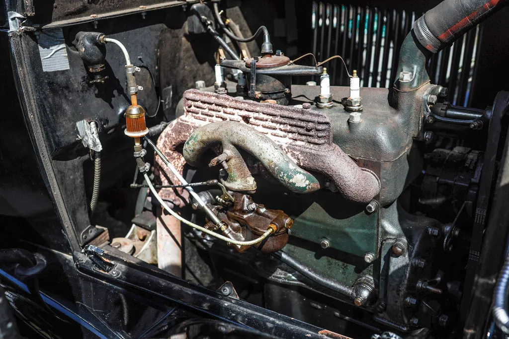 1928 Ford Model A  - Engine Photo