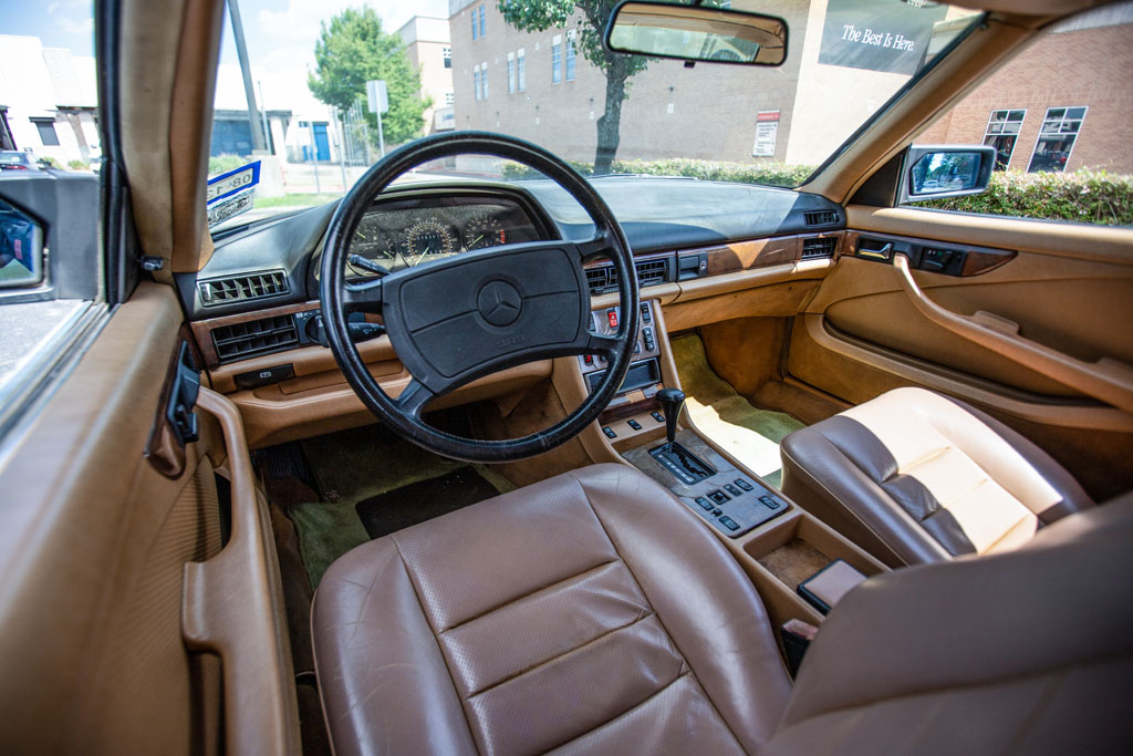 1987 Mercedes-benz 560SEC - Interior Photo