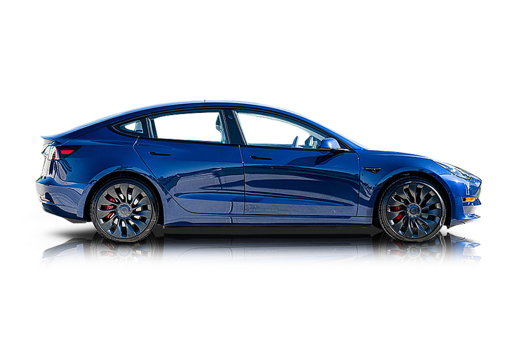 An incredible side shot photo of a car that you should buy.