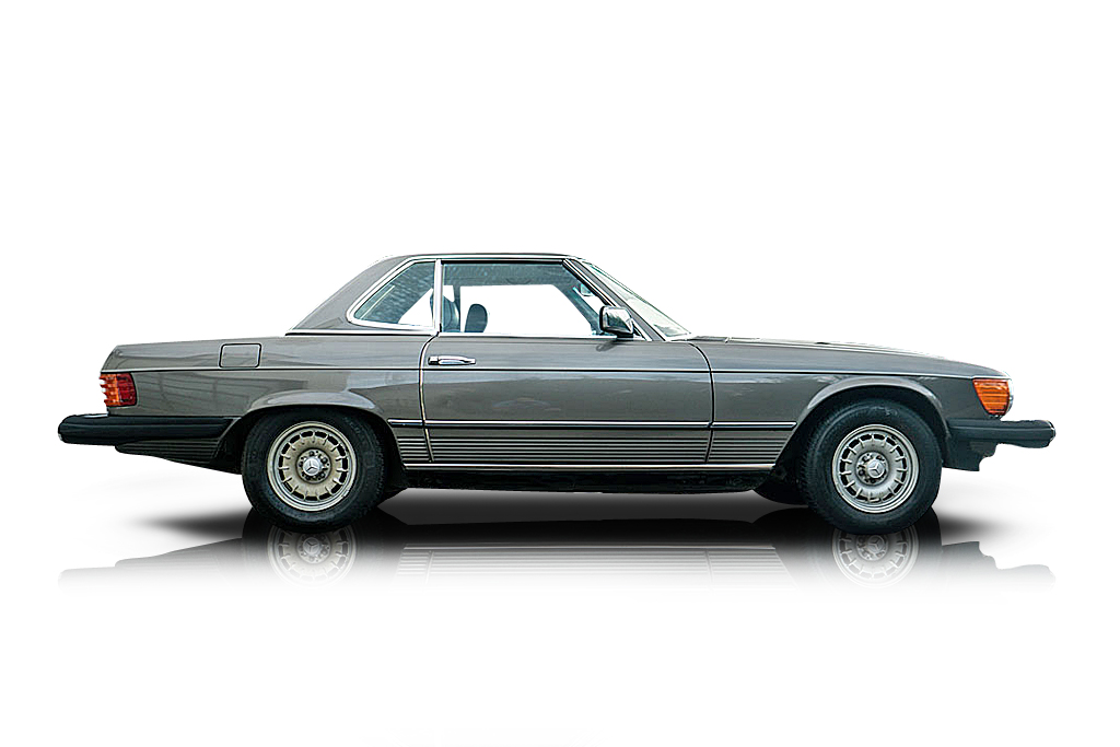 An incredible side shot photo of aMercedes-Benz 380SL that you should buy.